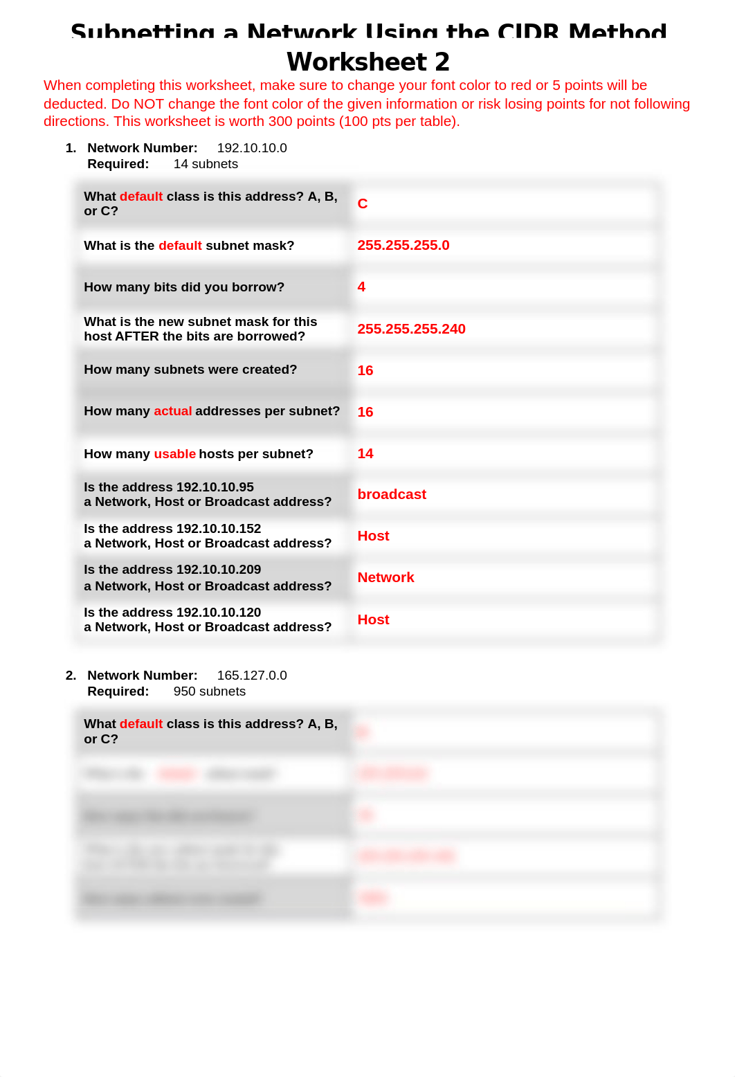 Subnetting a Network Using the CIDR Method Worksheet 2.docx_d5d7bpvn0ht_page1