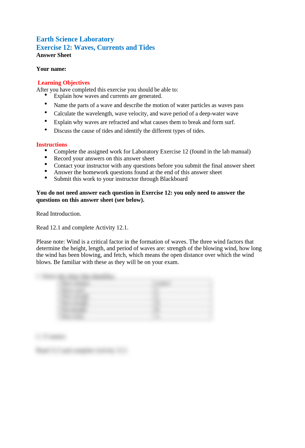 Exercise 12 Waves Currents Tides  Answer Sheet 9th ed.doc_d5d8hgy2sbf_page1