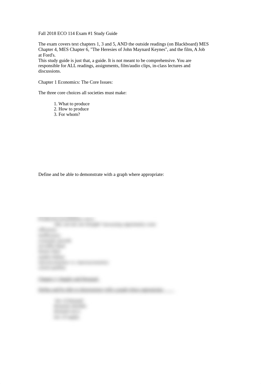 ECO 114 Exam 1 study guide Fall 2018 Bryant (2).docx_d5d9629oxqb_page1