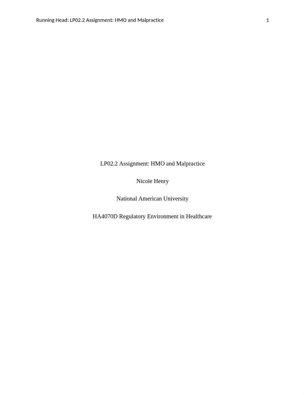 LP02.2 Assignment- HMO and Malpractice.docx_d5dob2or8gq_page1