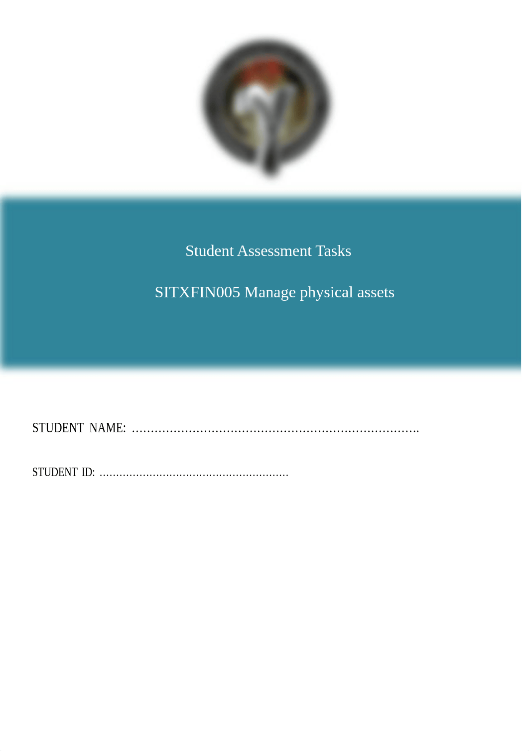 SITXFIN005 Student Assessment Tasks.docx_d5doore0fn2_page1