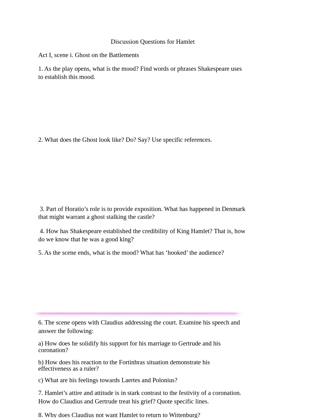 Discussion Questions for Hamlet.docx_d5dpagutku4_page1