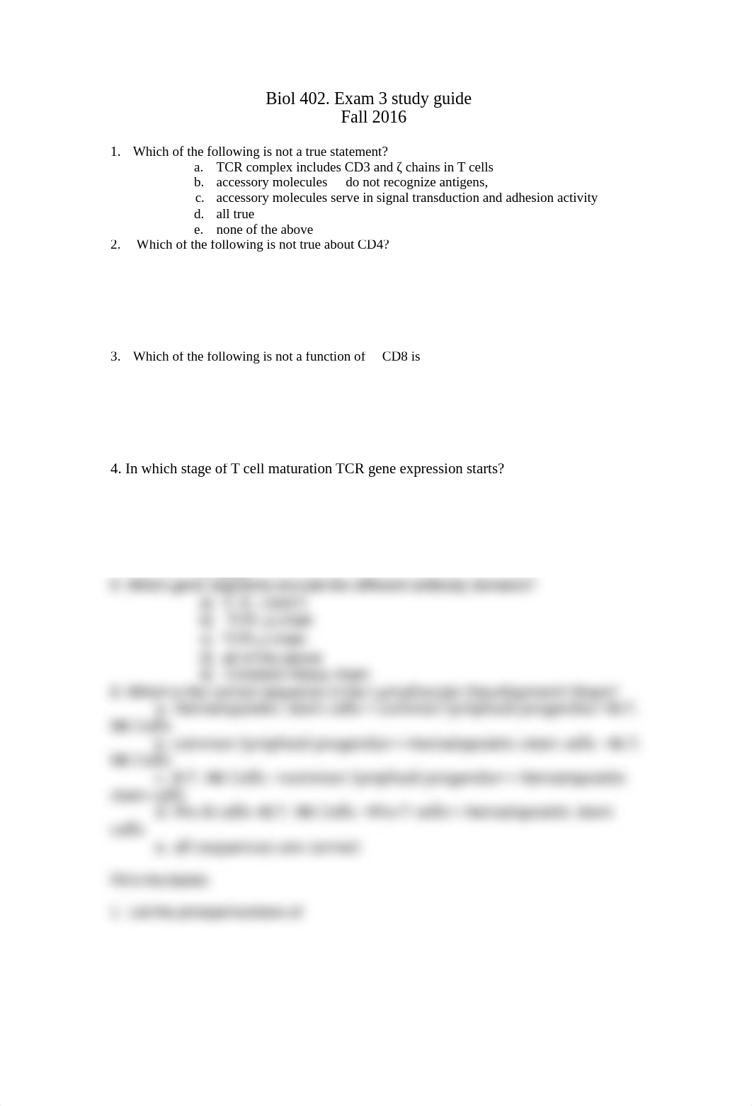 Immuno study guide exam 3.doc_d5e3xyxqc36_page1