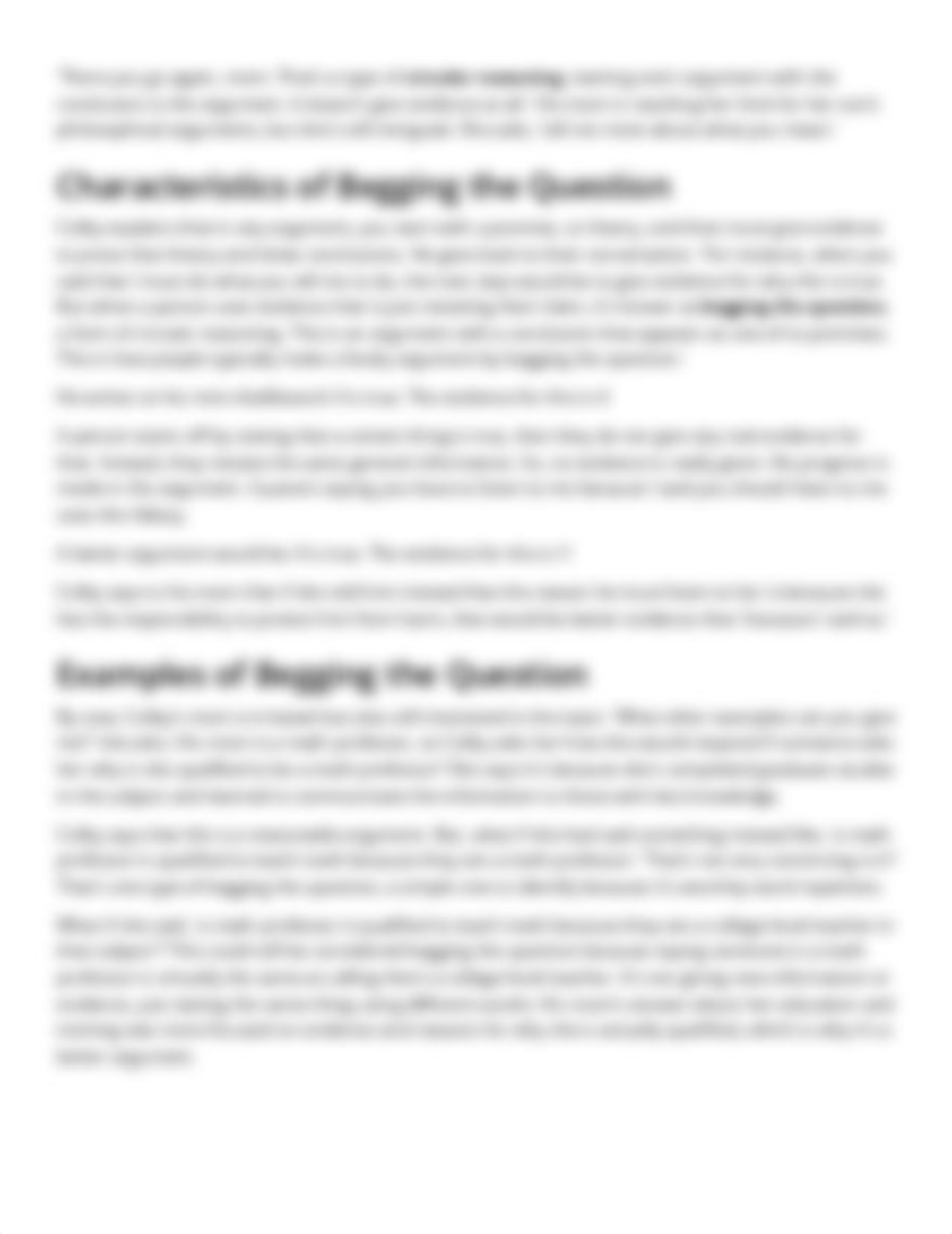 Begging the Question Fallacy: Definition & Examples - Video & Lesson Transcript .pdf_d5e6l81cx0n_page2