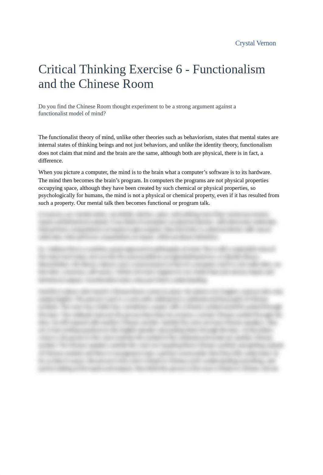 Functionalism and the Chinese Room - CV.docx_d5e8v5z412r_page1