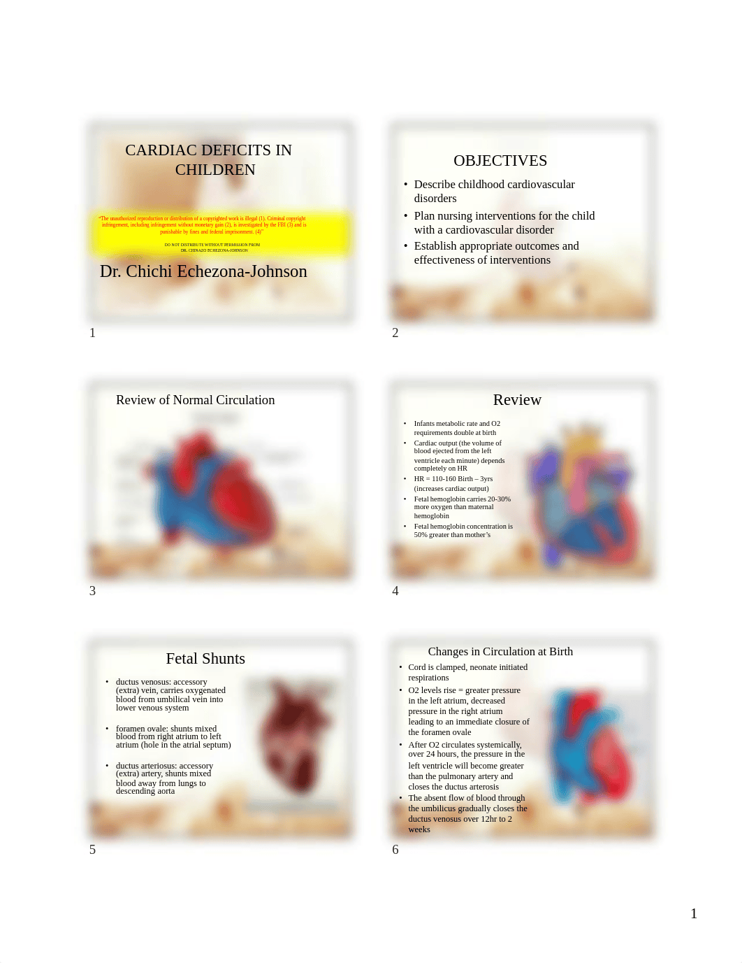 Pediatric cardiac Disorders Handout.pdf_d5ebso3oq7x_page1