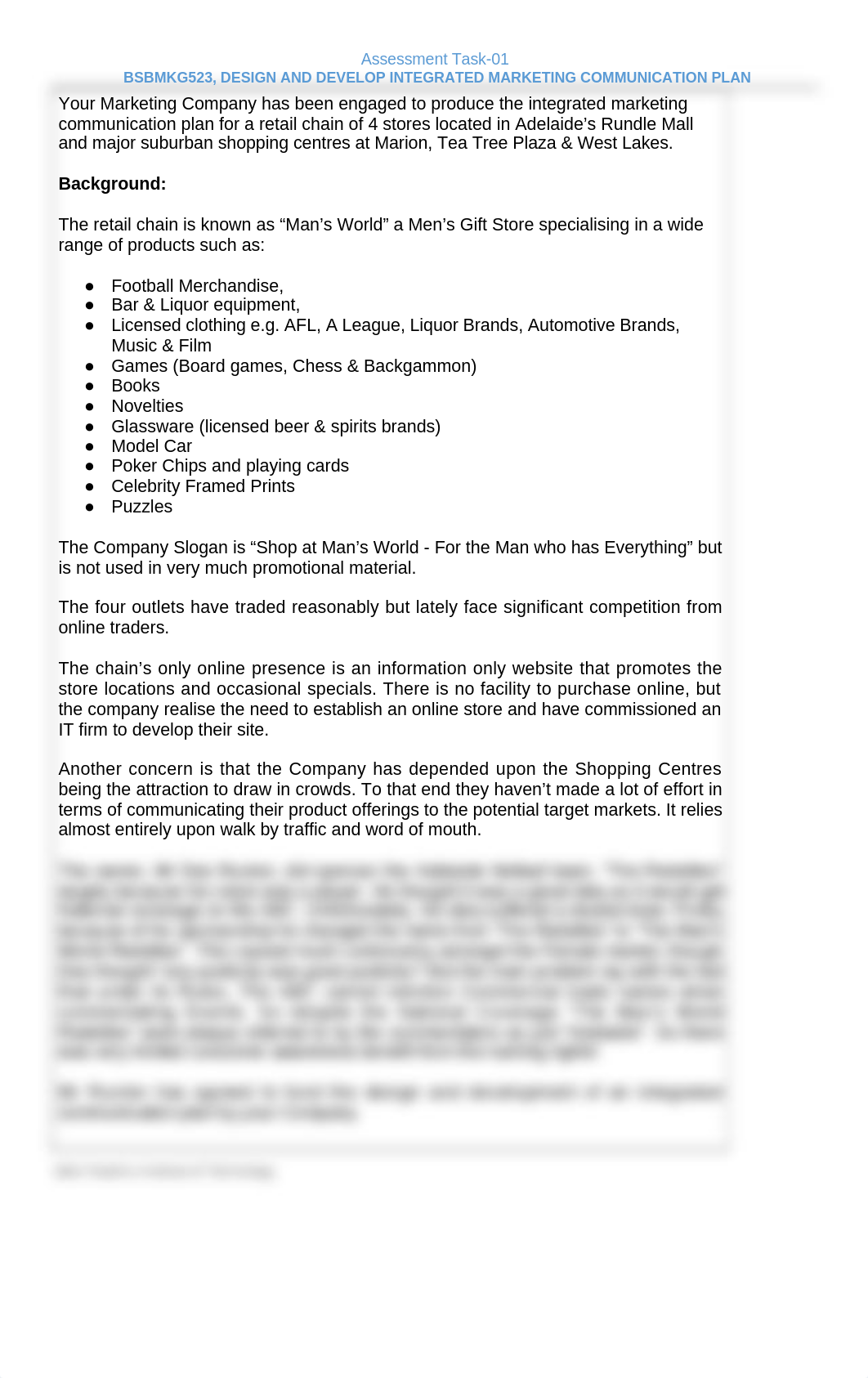 BSBMKG523 Design and develop an integrated marketing communication plan-Task 01_ANS Guide.docx_d5eij68rwkn_page2