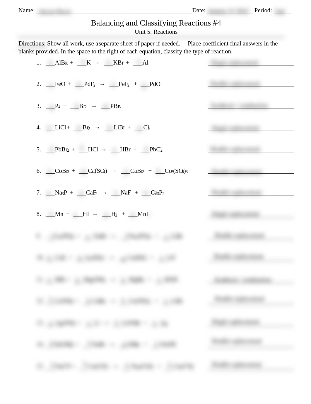 Kami Export - ALYSSA DAVIS - Balancing and Classifying Reactions Practice.pdf_d5ejtg73xen_page1