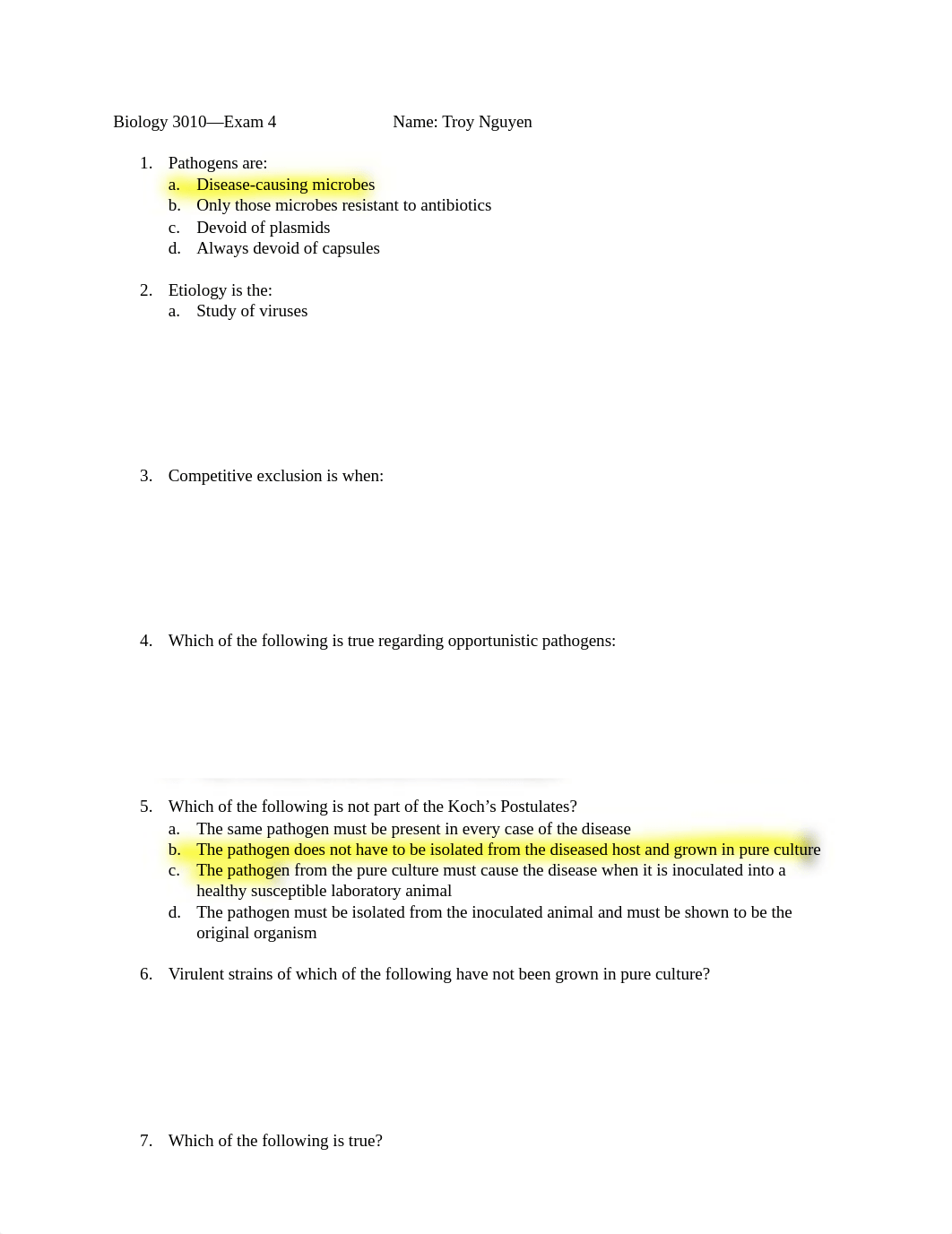 Biology 3010 Exam 4.docx_d5er4muq6kz_page1