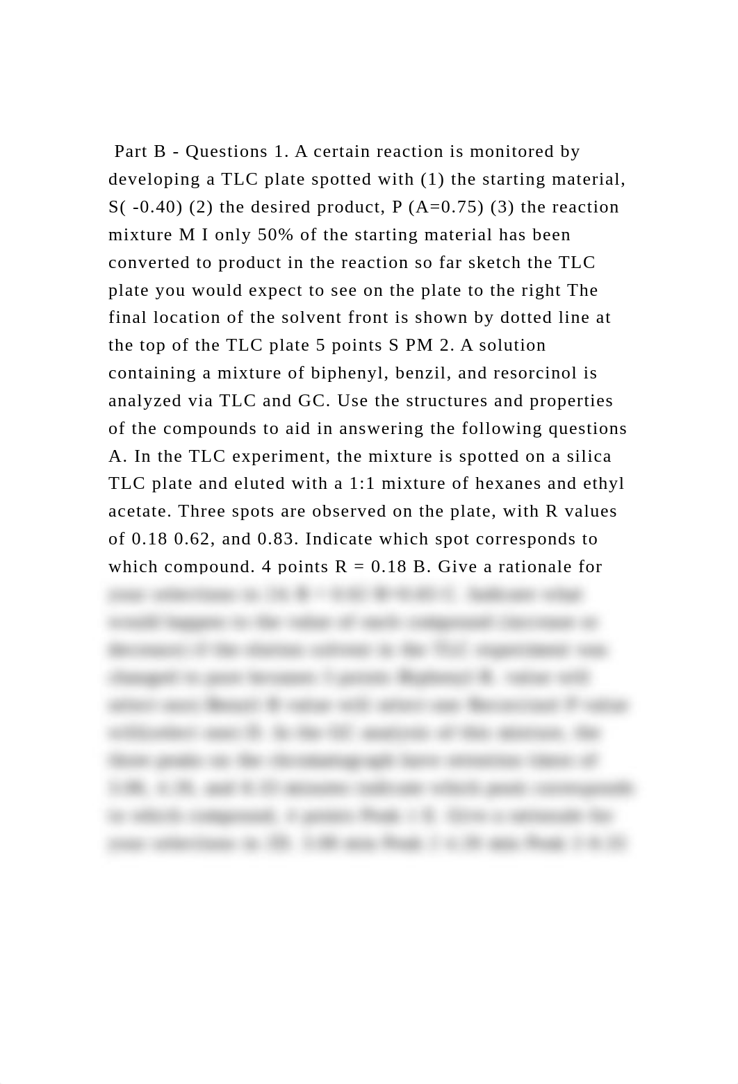 Part B - Questions 1. A certain reaction is monitored by developi.docx_d5ey8whprrt_page2