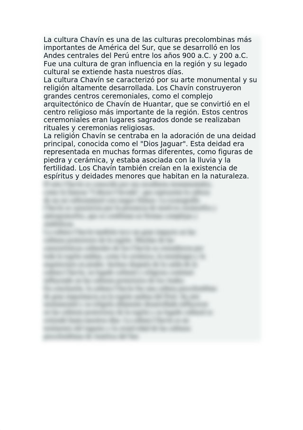 La cultura Chavín es una de las culturas precolombinas más importantes de América del Sur.docx_d5ez7cfcovd_page1