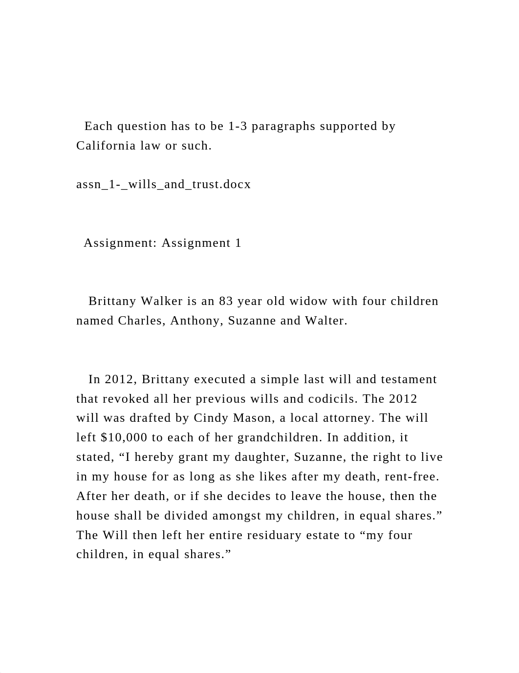 Each question has to be 1-3 paragraphs supported by California .docx_d5f04w2az07_page2