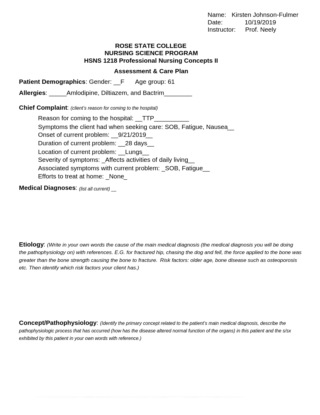 Medical Surgical Care Plan Week 1.docx_d5f0rfbmq8m_page1