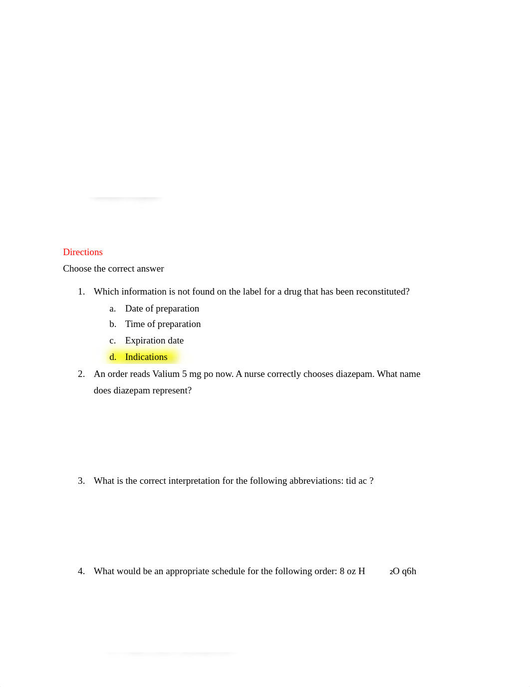 Dosage and Calculations Review Semester 3 Answer Key.docx_d5f40qly8az_page2