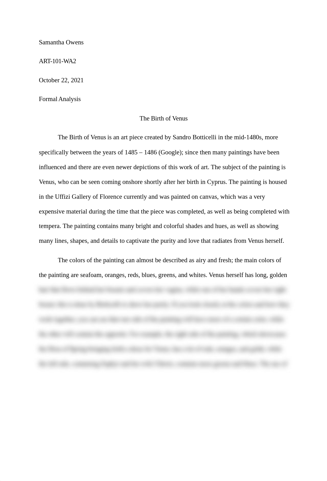 ART 101 Formal Analysis - Essay 1 .docx_d5f5f9vrxky_page1