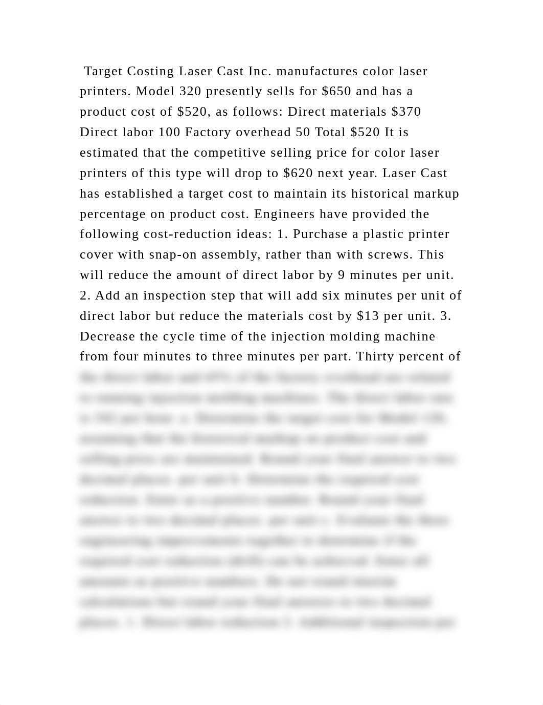 Target Costing Laser Cast Inc. manufactures color laser printers. Mod.docx_d5fdison2tq_page2