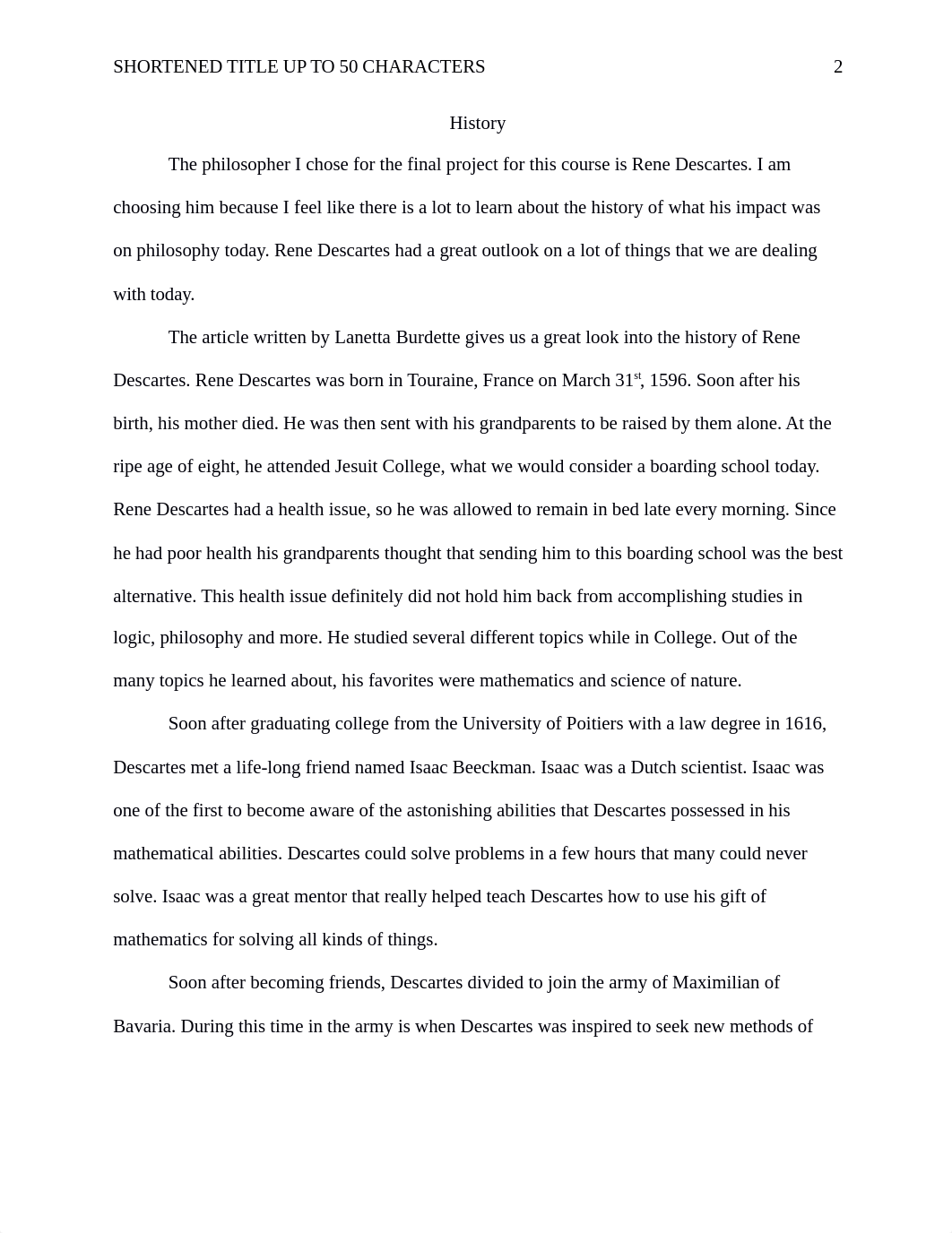 E Meghan Roberts - Rene Descartes Research Paper.docx_d5flary360q_page2