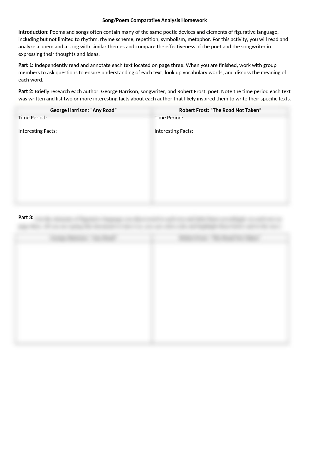 Song Poem Comparison Homework Harrison Frost-coll1500-spring2020.docx_d5fsg97h4ho_page1