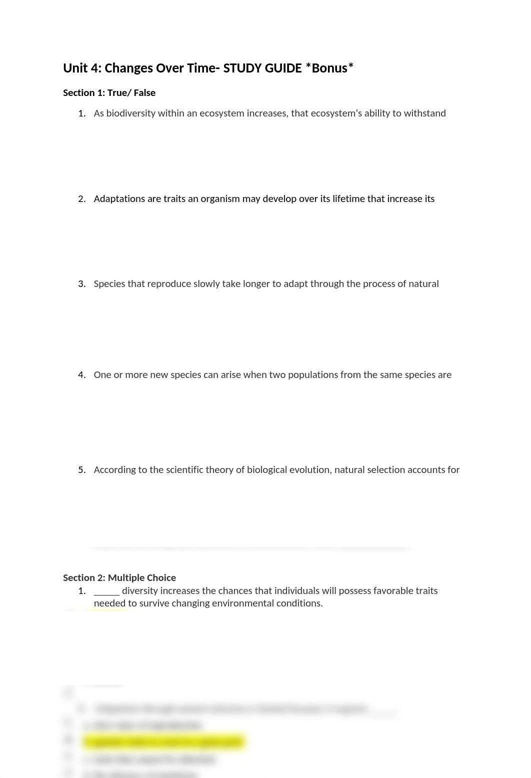 Unit 4 Changes Over Time Study Guide ANSWERS.docx_d5g2xc33dgg_page1