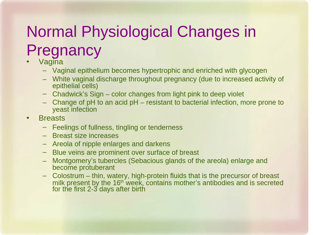 NUR 106 chapters 13 & 14 2012 adaptations to pregnancy sp 14_d5g61o6kl53_page5