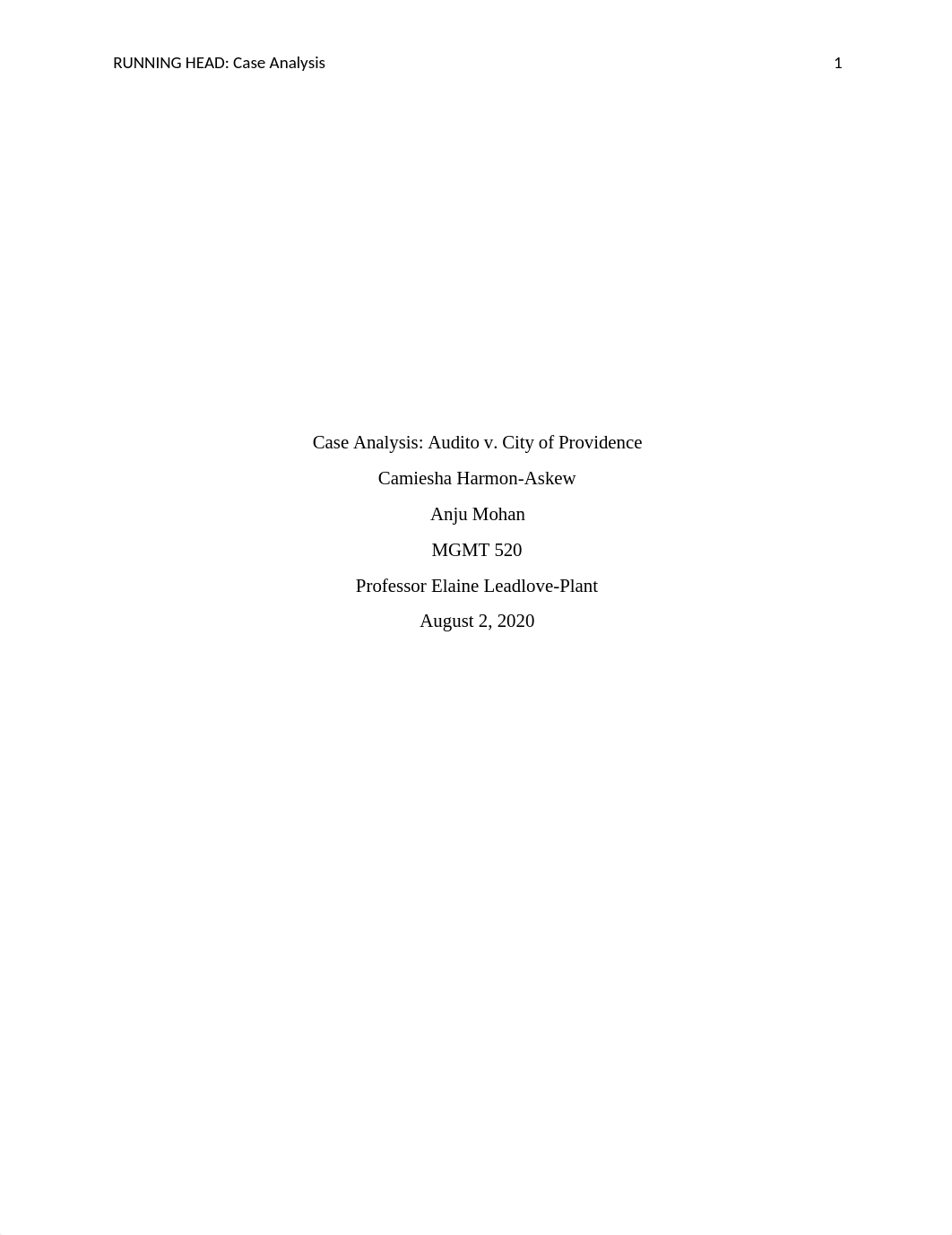 MGMT 520 Week Four Assignment - Case Analysis.docx_d5gdqn0xro4_page1