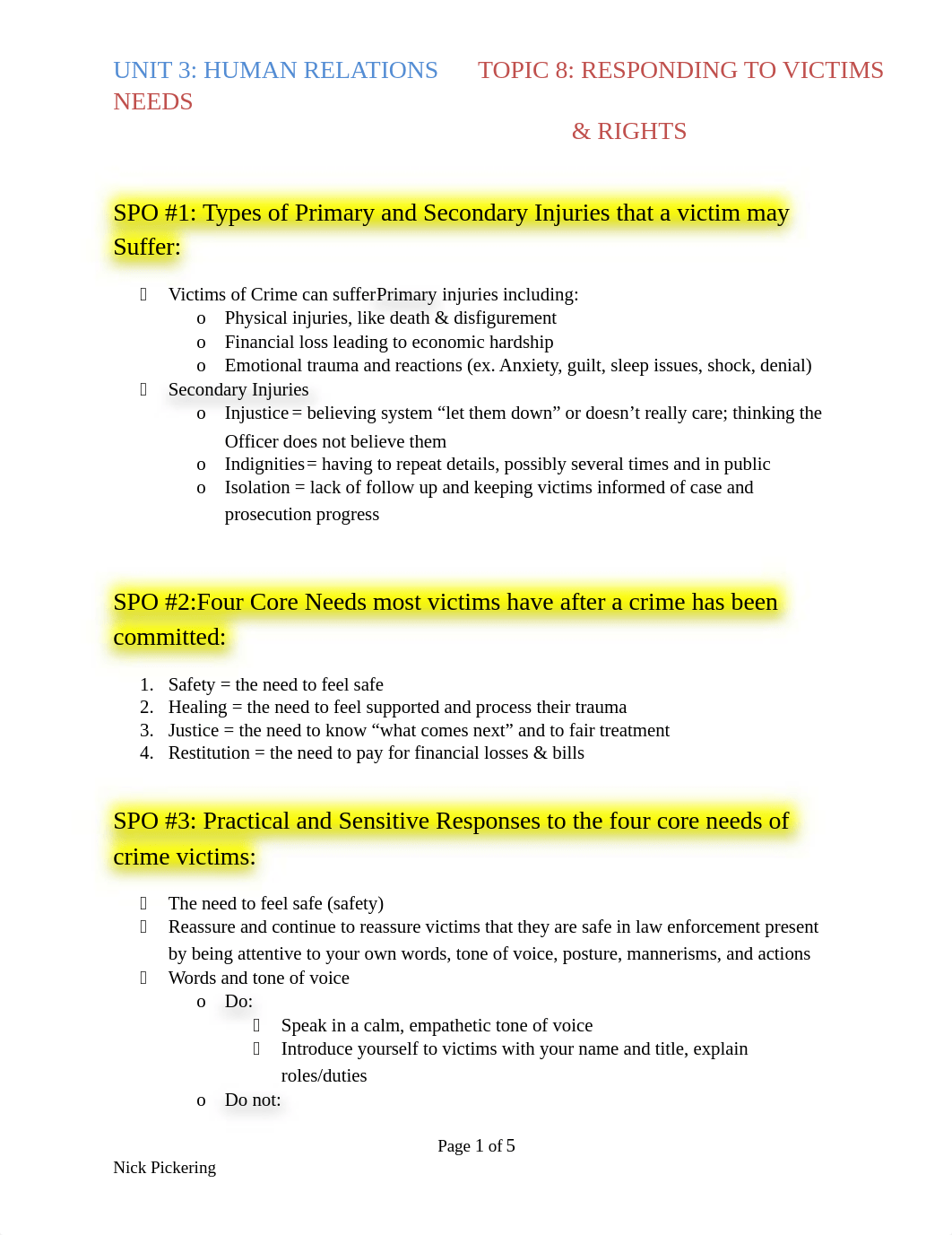 Unit 3 - Topic 8 Responding to Victim's Needs & Rights.docx_d5ge6e6ejq6_page1