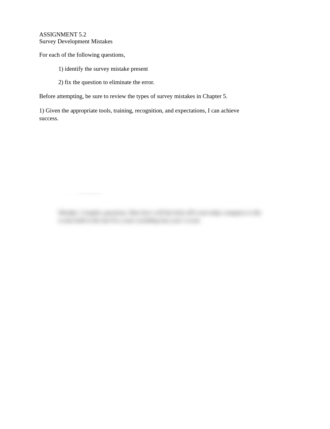 Assignment 5.2 Survey Development Mistakes (Student Version).docx_d5gqrii0ke6_page1