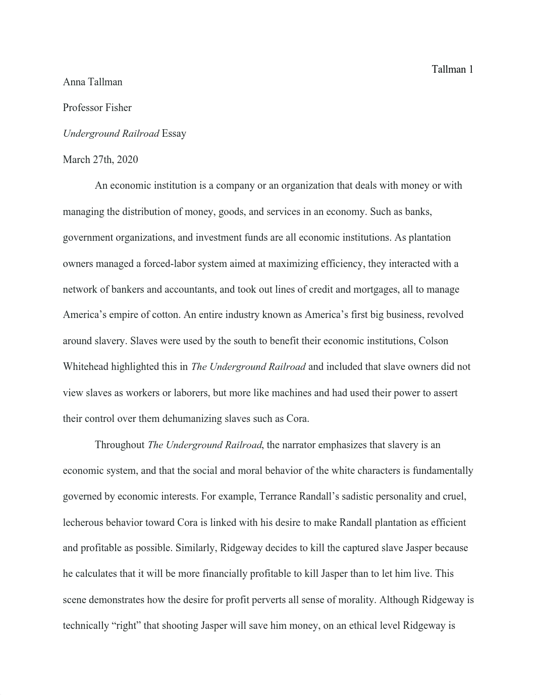 The Underground Railroad Essay.pdf_d5gsld4482f_page1