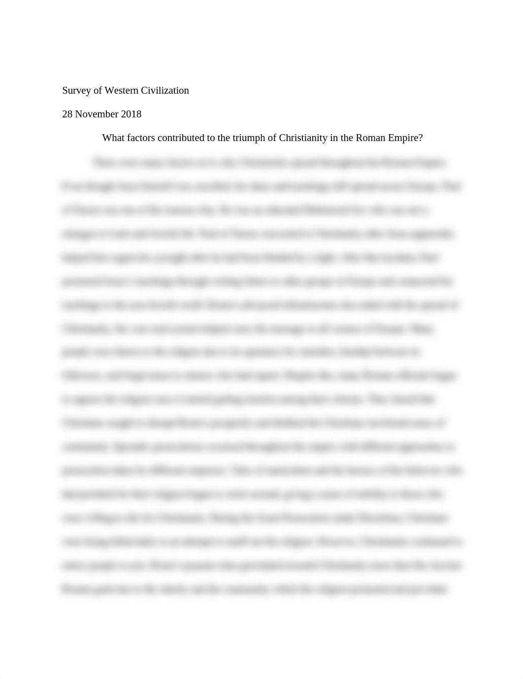 What factors contributed to the triumph of Christianity in the Roman Empire?_d5h20wdbby3_page1