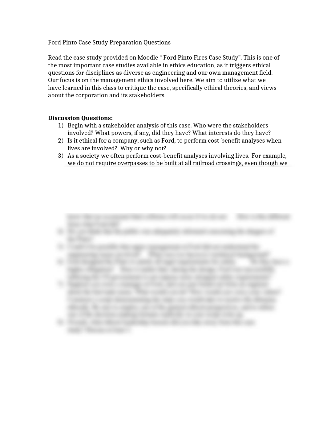 Ford Pinto Case Study Preparation Questions.docx_d5h88rz22bk_page1