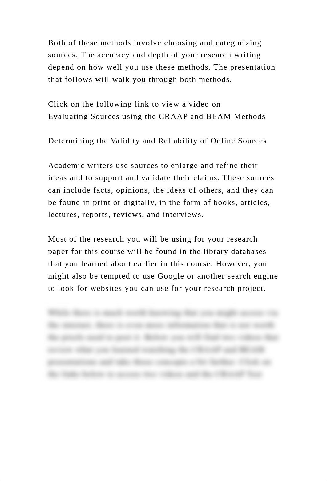 Evaluating Sources Using the CRAAP and BEAM Methodsl though you .docx_d5hcfbch516_page3