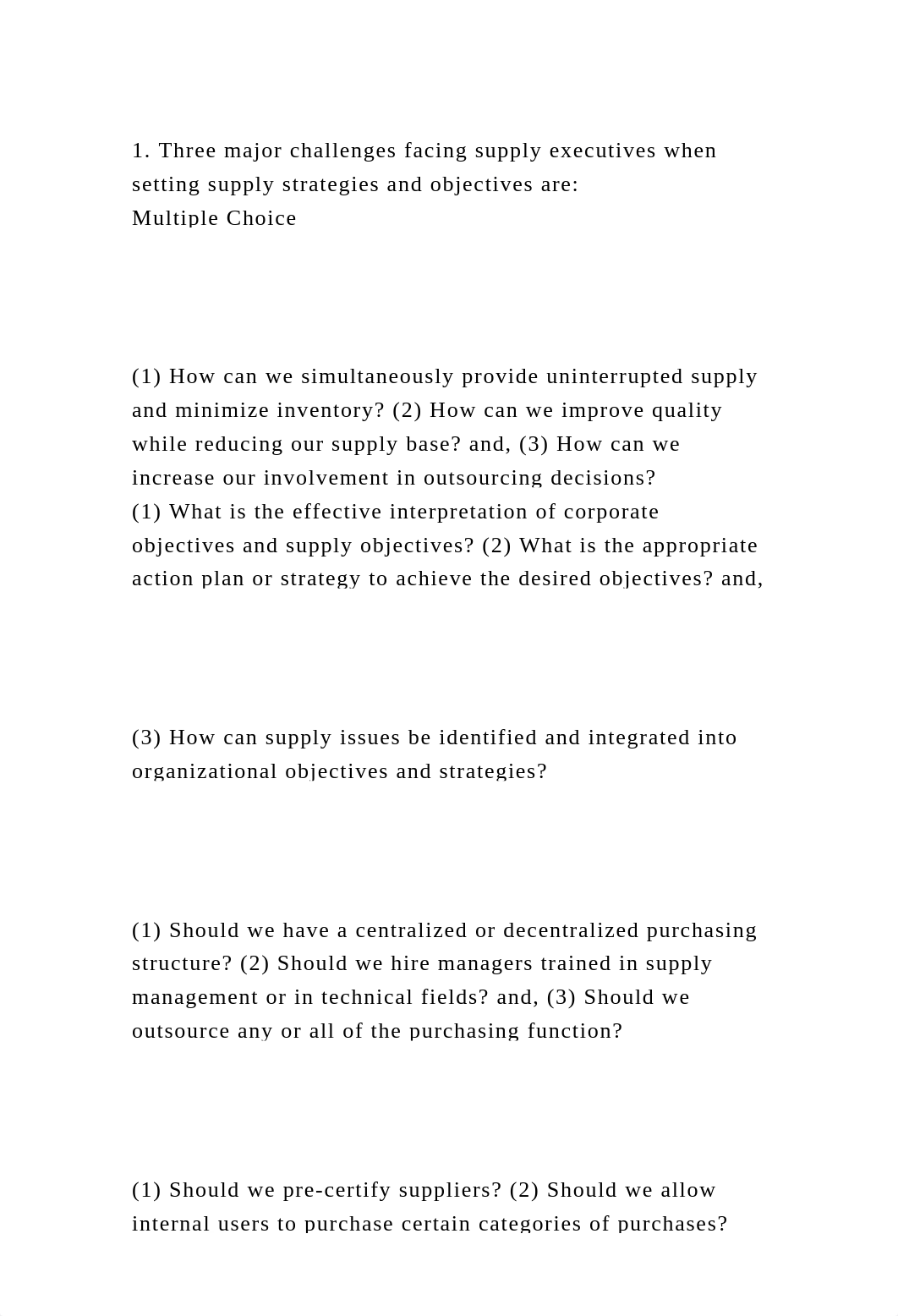 1. Three major challenges facing supply executives when setting supp.docx_d5hm4cn258m_page2