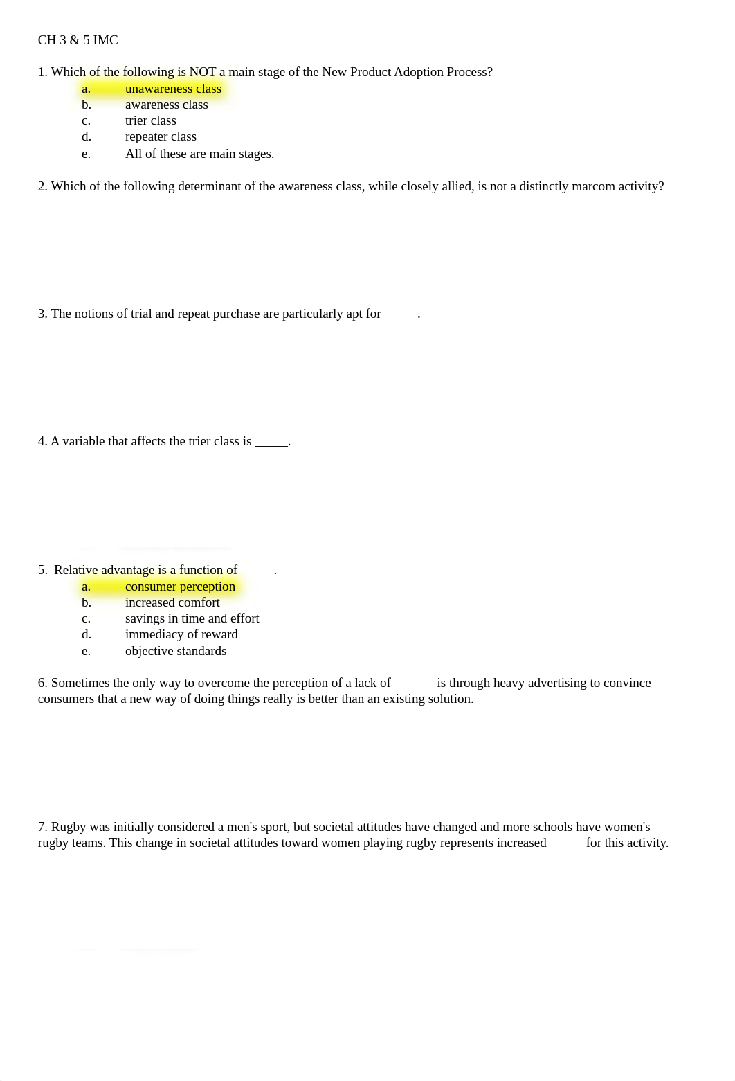 Wk 2, Ch 3 & 5 Questions answered mktg3331.docx_d5hp4gbptv1_page1