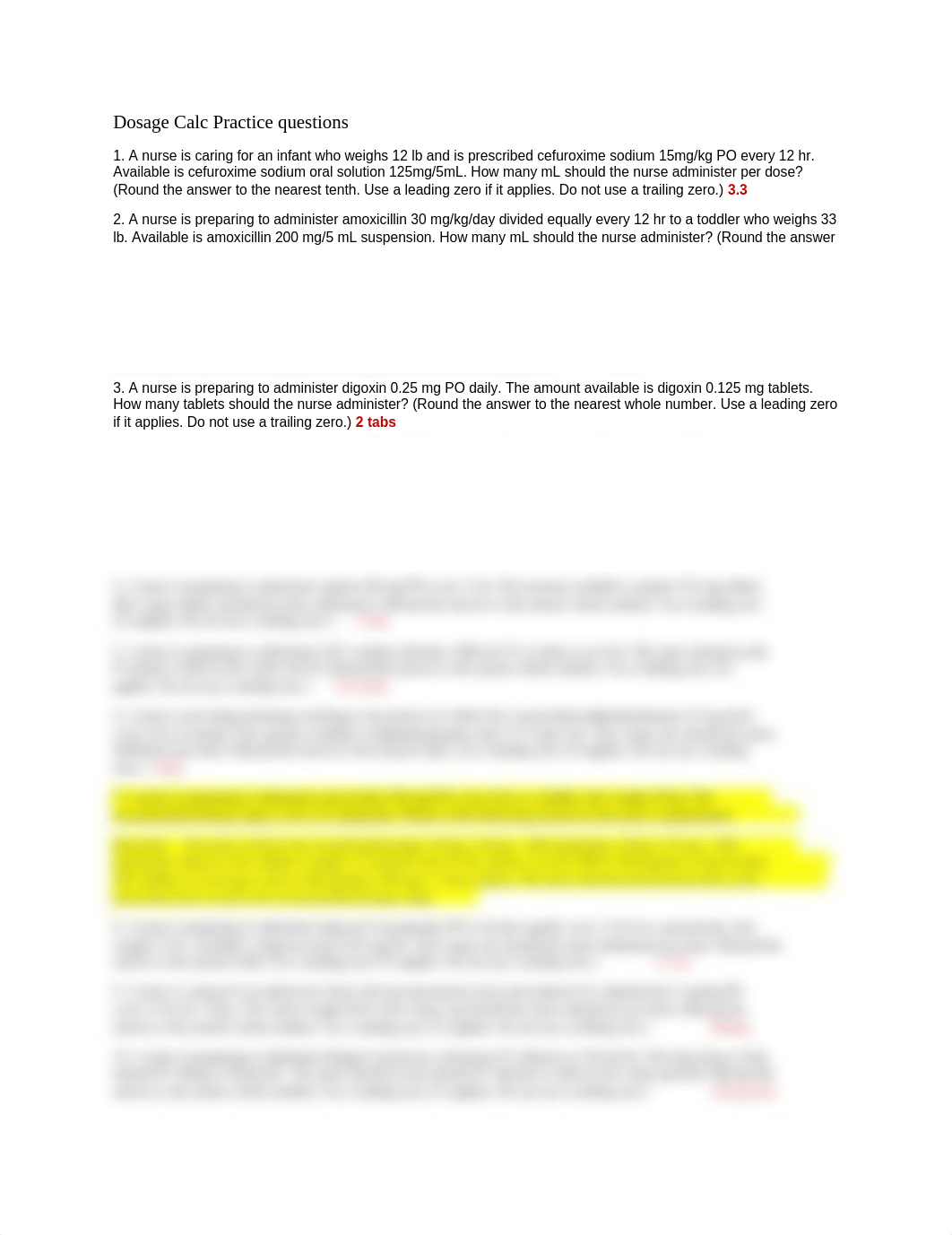 Families Dosage Calc Practice questions-1 (1).docx_d5i7uez6k2i_page1