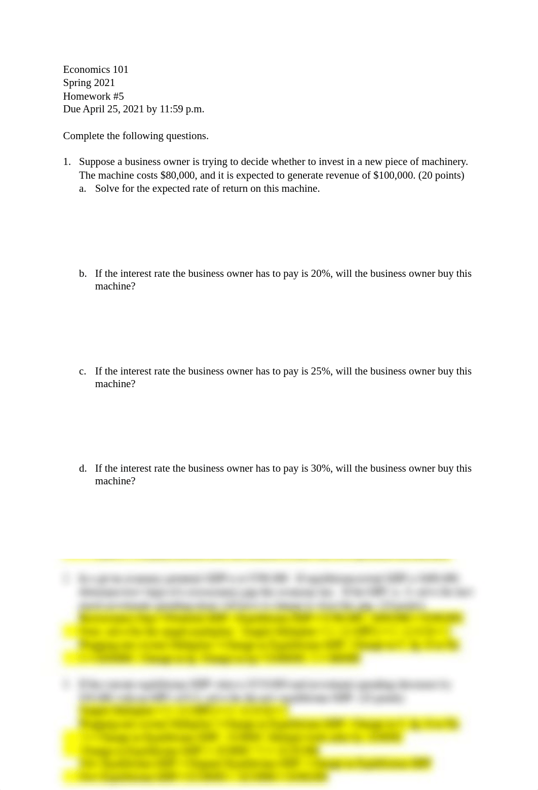 ECN 101 Homework 5 Answer Key.pdf_d5i8vxnrytx_page1