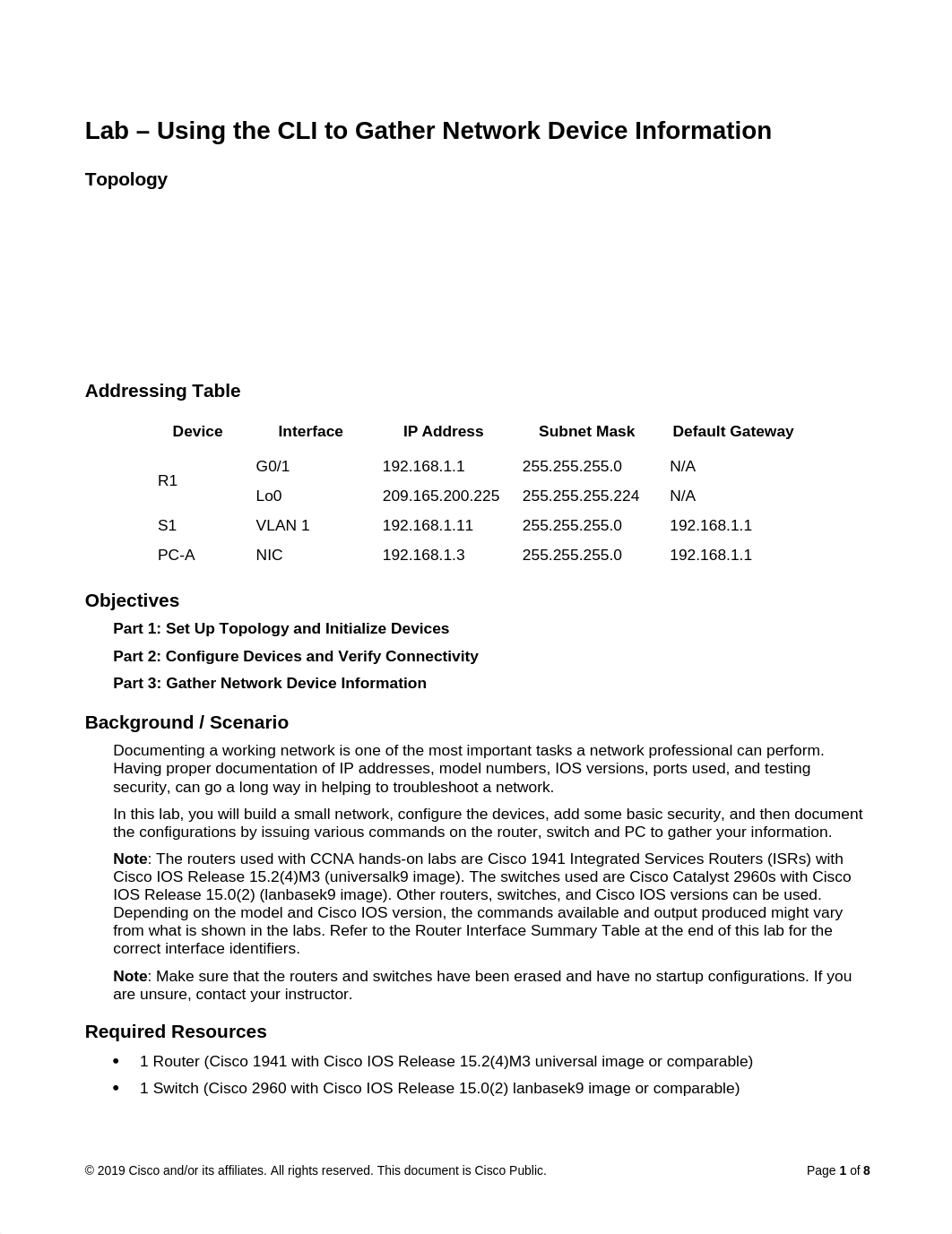 11.3.4.6 Lab - Using the CLI to Gather Network Device Information.docx_d5iuk44u8c8_page1