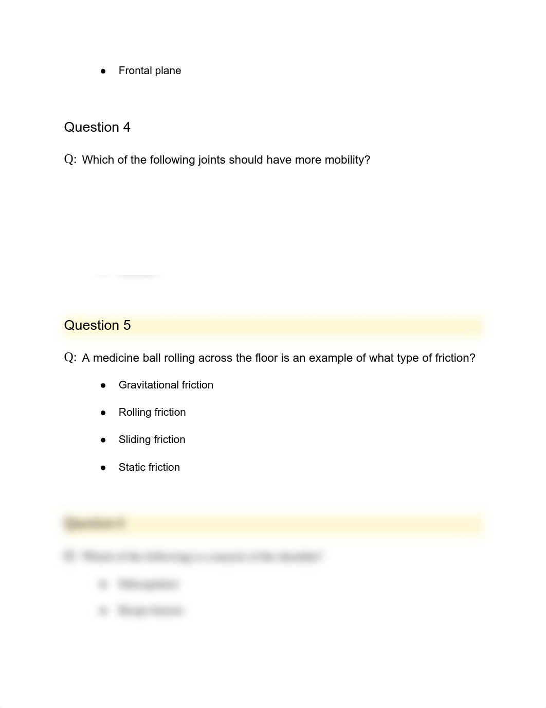 ISSA Certified Personal Trainer Quiz  Concepts of Biomechanics.pdf_d5j58gp3ot5_page2