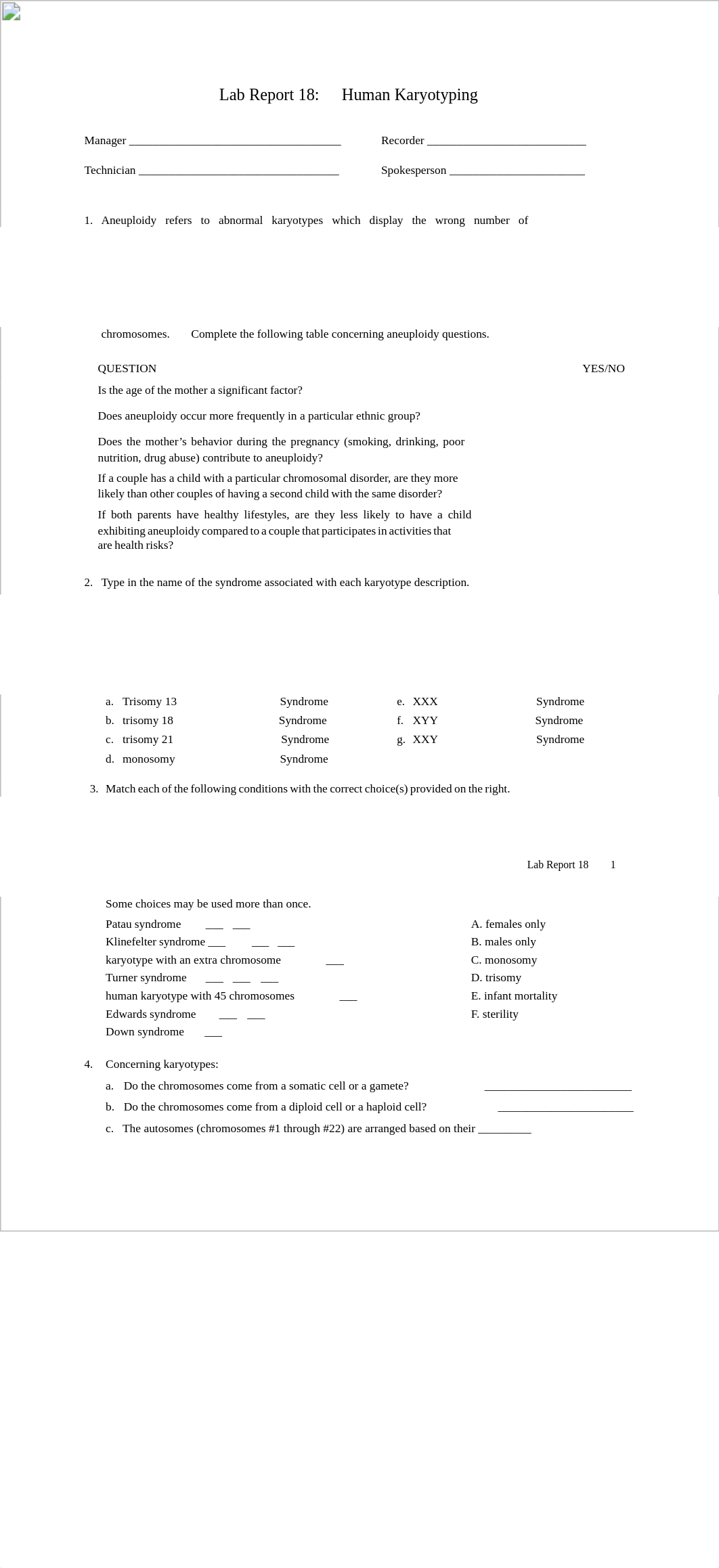 Lab Report 18 Human Karyotyping complete.pdf_d5jaccbh4p3_page1