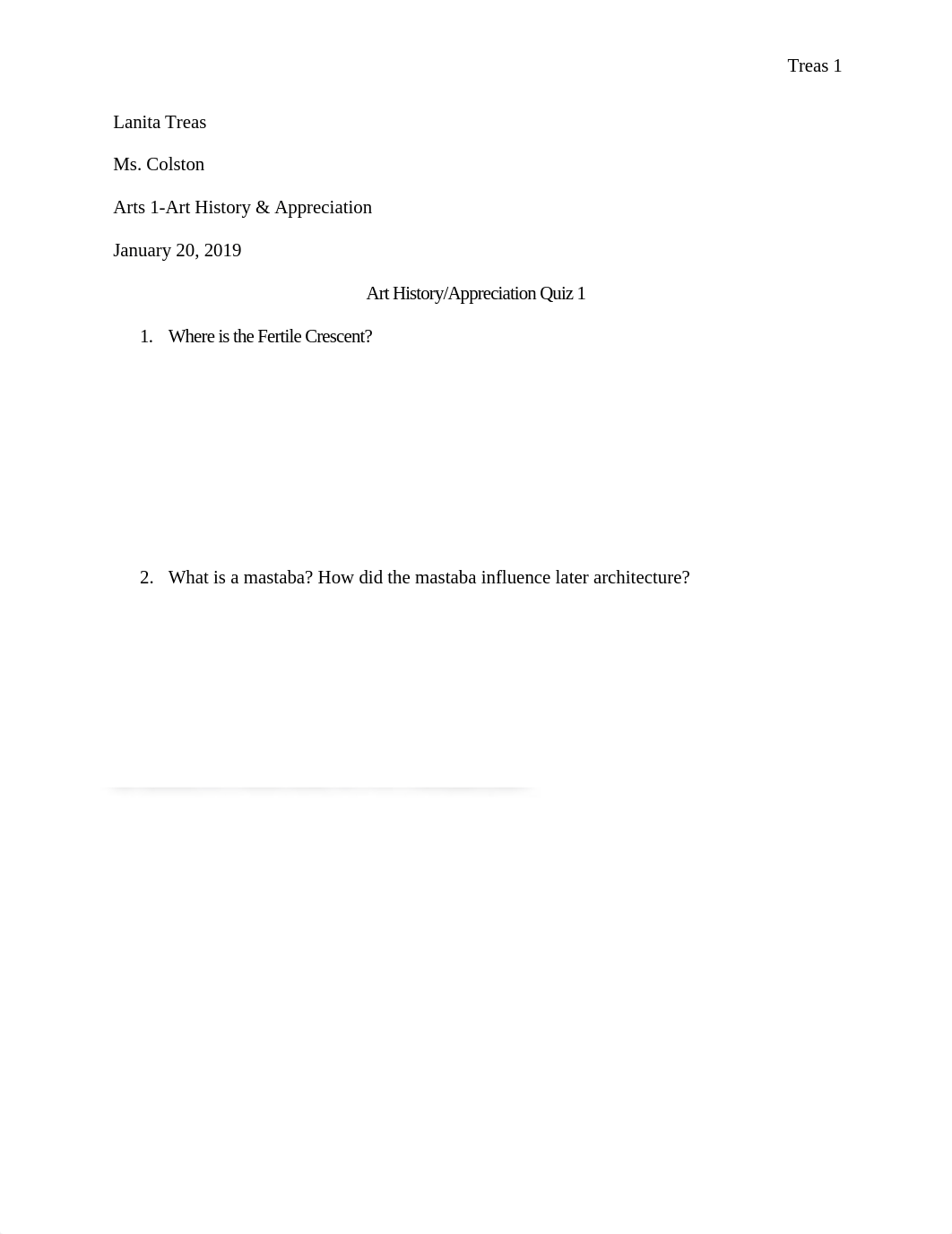 Art Appreciation Quiz #1 1.20.19 (1).docx_d5jmi5pmt3j_page1