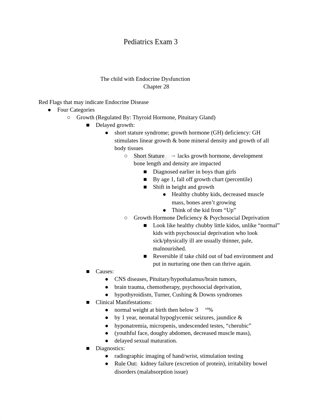 Pediatric- Exam 3 .docx_d5jwlzlnr9o_page1