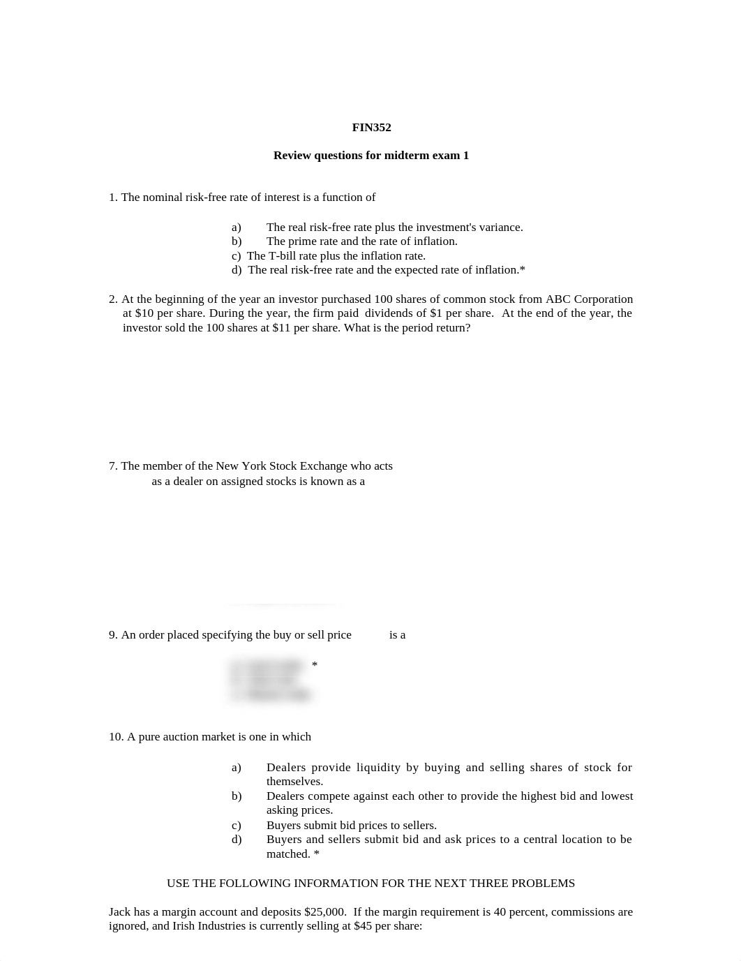 FIN352_Review questions for midterm exam Fall 17.docx_d5jws82l1u4_page1