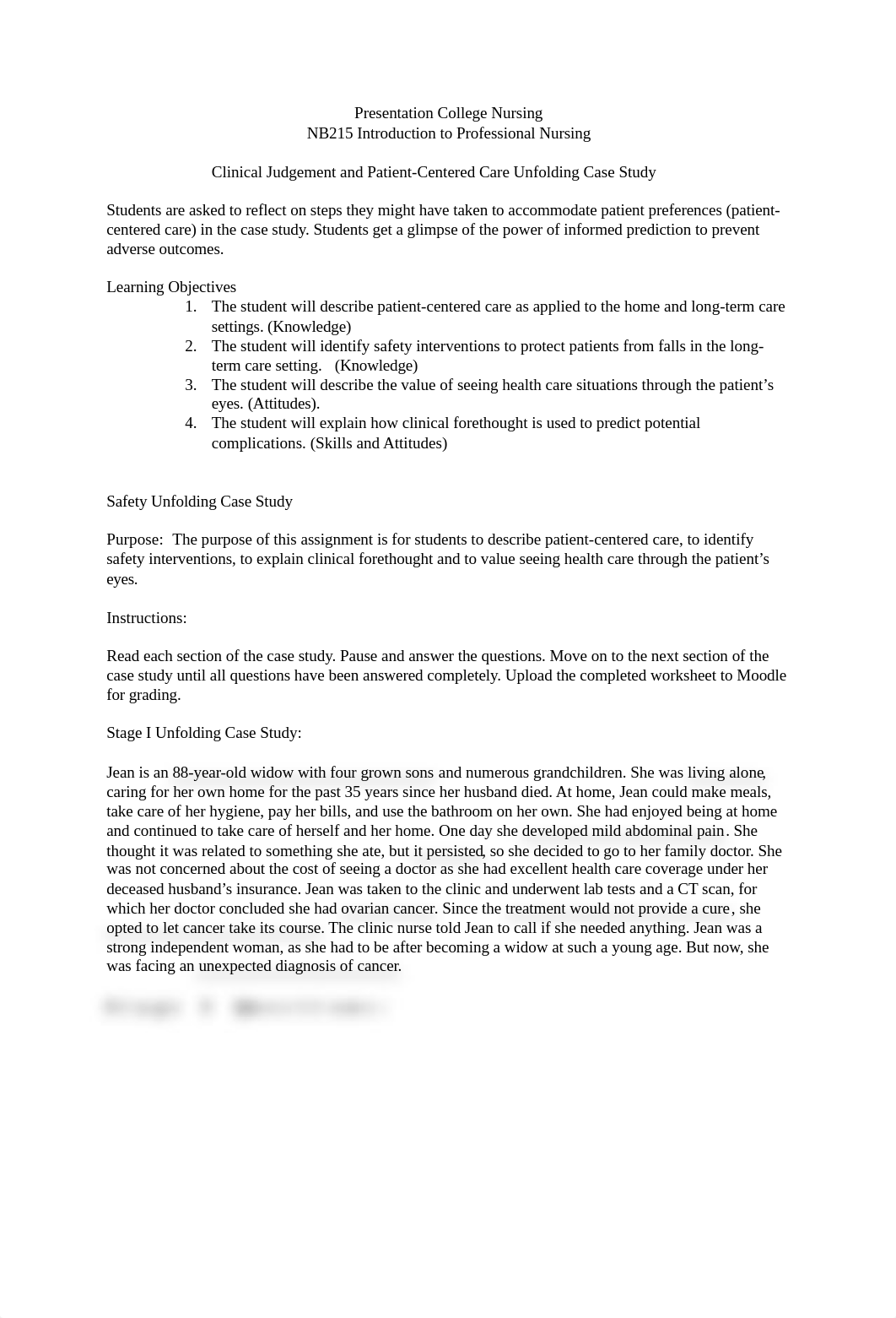 Clinical Judgement and Patient-Centered Care Unfolding Case Study.docx_d5kbc5yau1j_page1