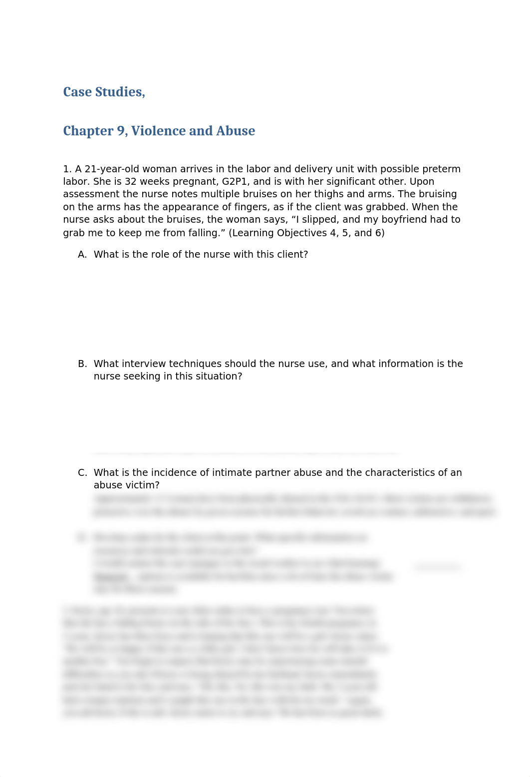 Case Study Interpersonal Relationships Violence turn in 2 (1).docx_d5kh0tvfww2_page1