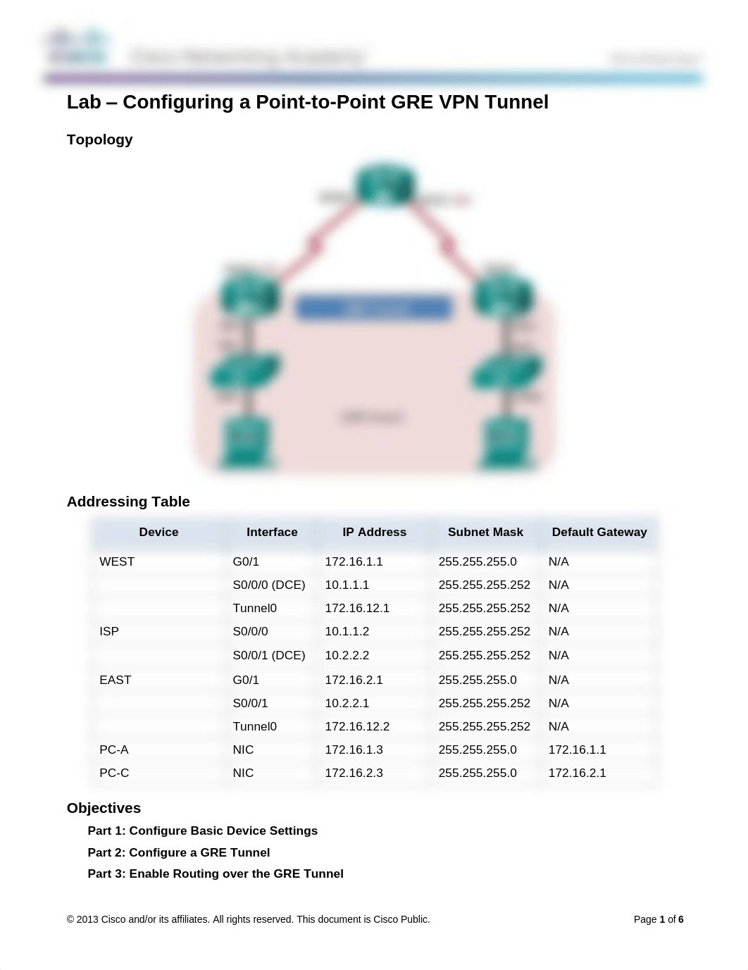 WEEK 5 HANDS ON LAB _7.2.2.5 Lab - Configuring a Point-to-Point GRE VPN Tunnel_d5kl9wmqlwy_page1