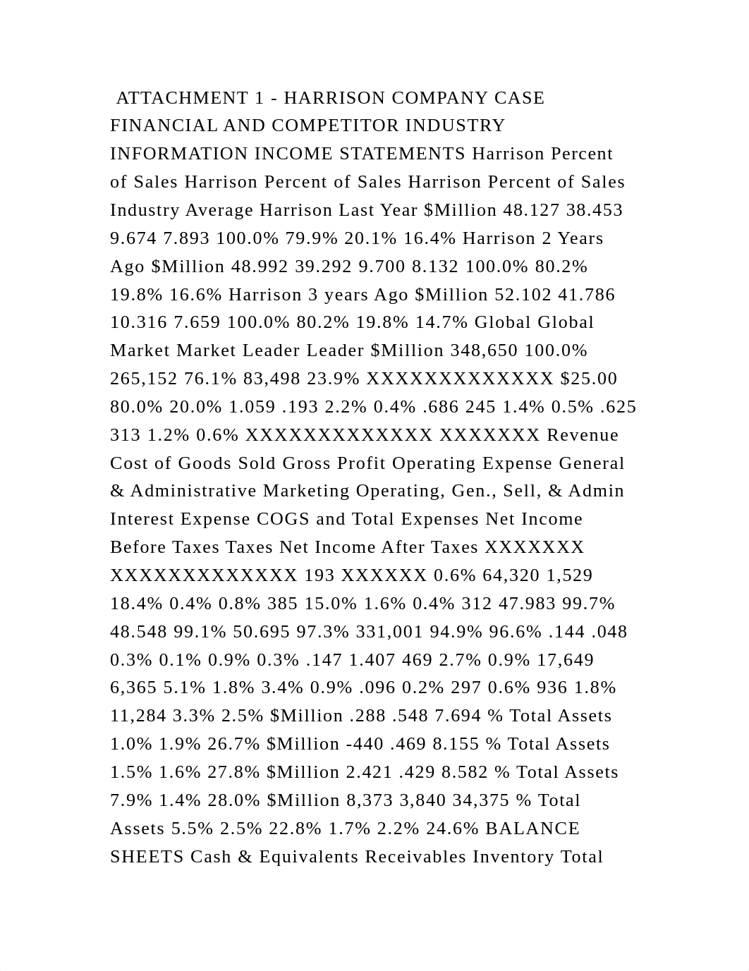 ATTACHMENT 1 - HARRISON COMPANY CASE FINANCIAL AND COMPETITOR INDUSTR.docx_d5l70a3o9rb_page2