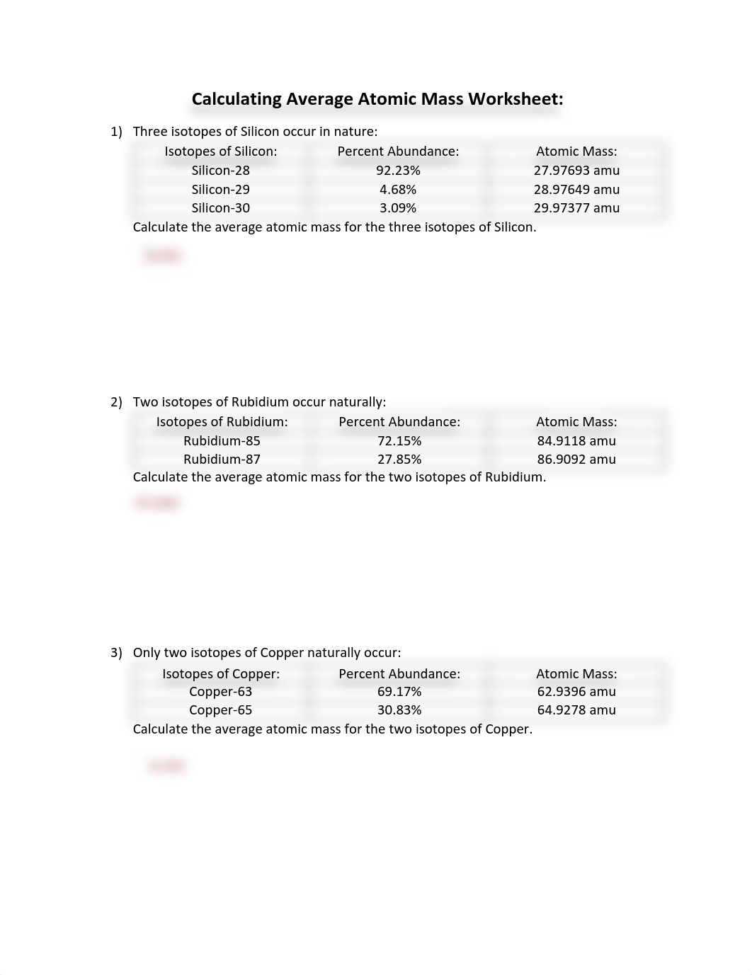 Kami Export - Mallak Aheel - Average atomic mass worksheet.pdf_d5l9hg3u2dp_page1