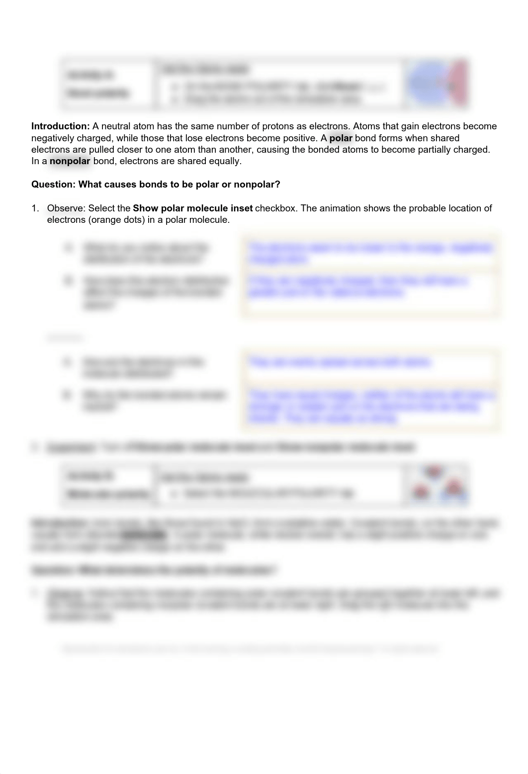 Elliot Hickman - Polarity and Intermolecular Forces Gizmo Lab.pdf_d5ldbnob9sm_page2