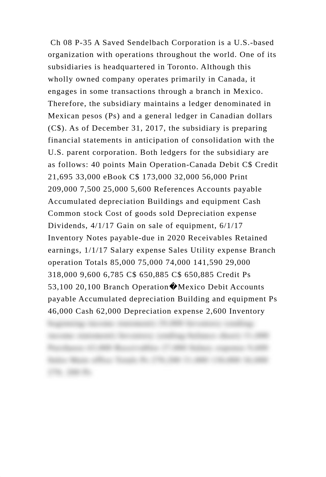 Ch 08 P-35 A Saved Sendelbach Corporation is a U.S.-based organizatio.docx_d5leat5d8hi_page2