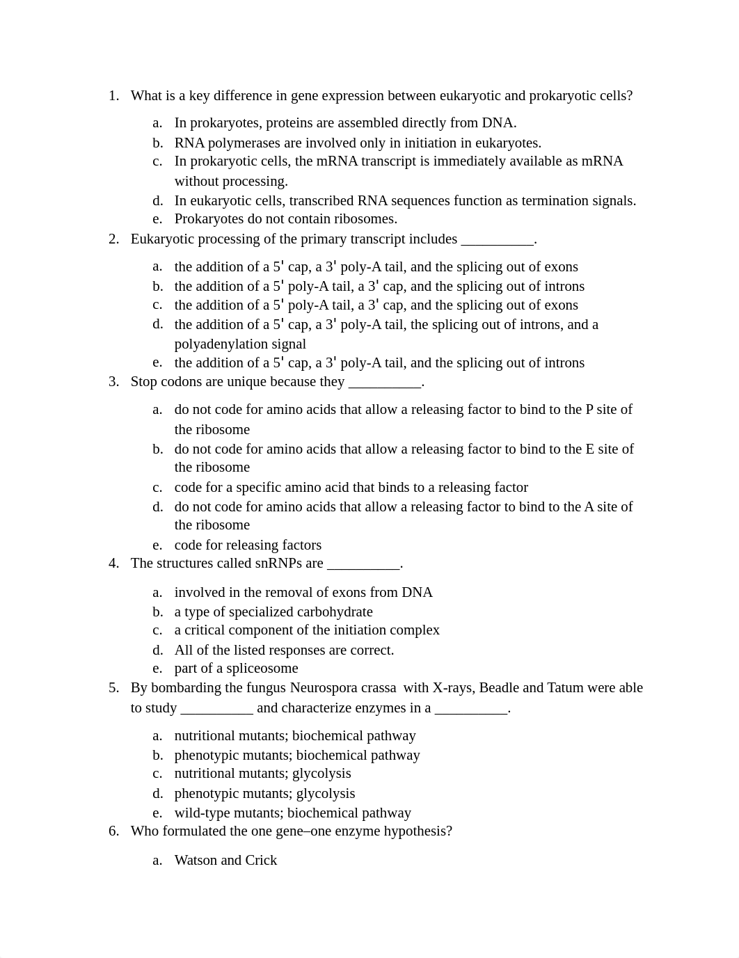 Chapter 17 Questions - Regulation of Gene Expression.pdf_d5lflowek7a_page1