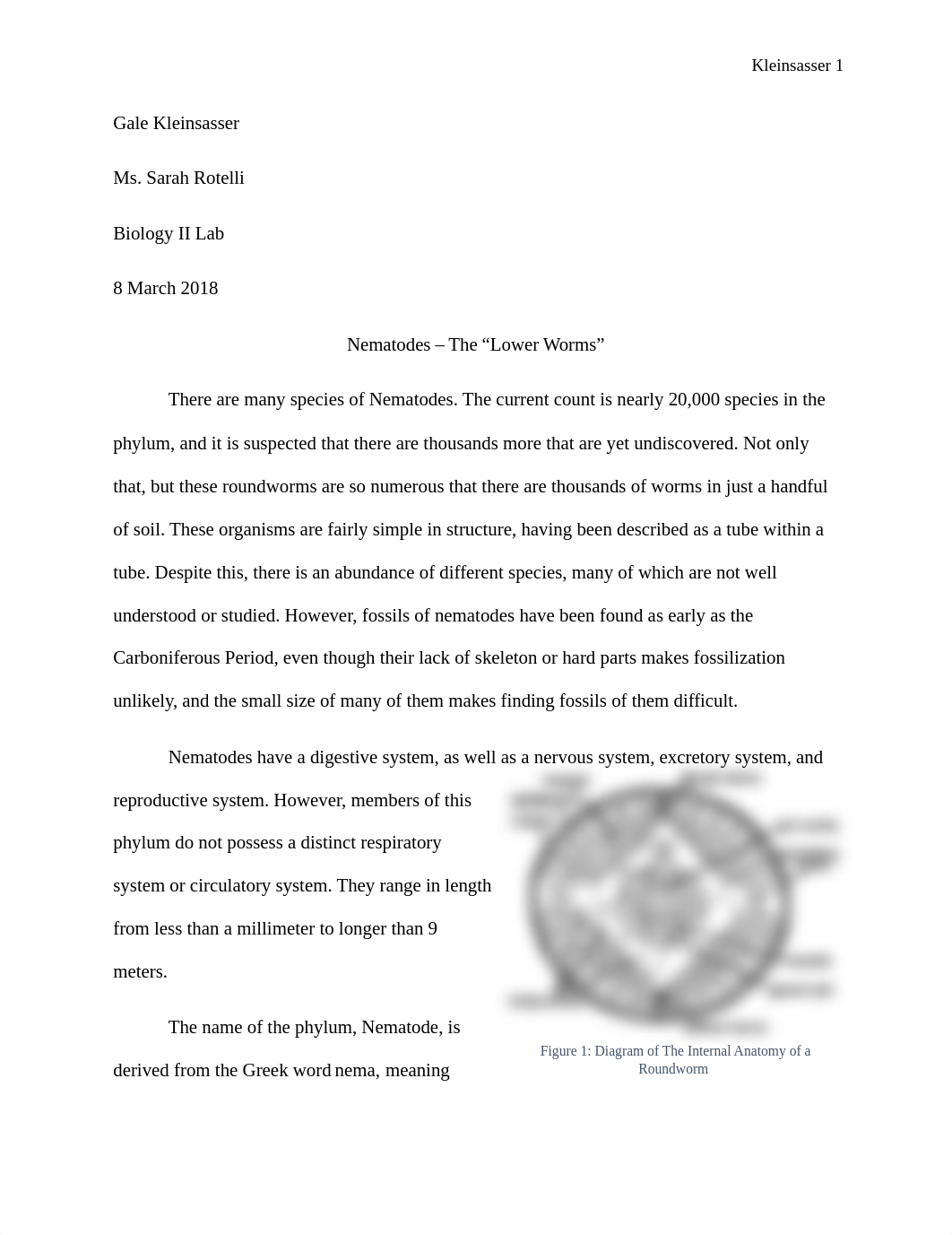 Nematodes Essay.docx_d5lly50tmpo_page1